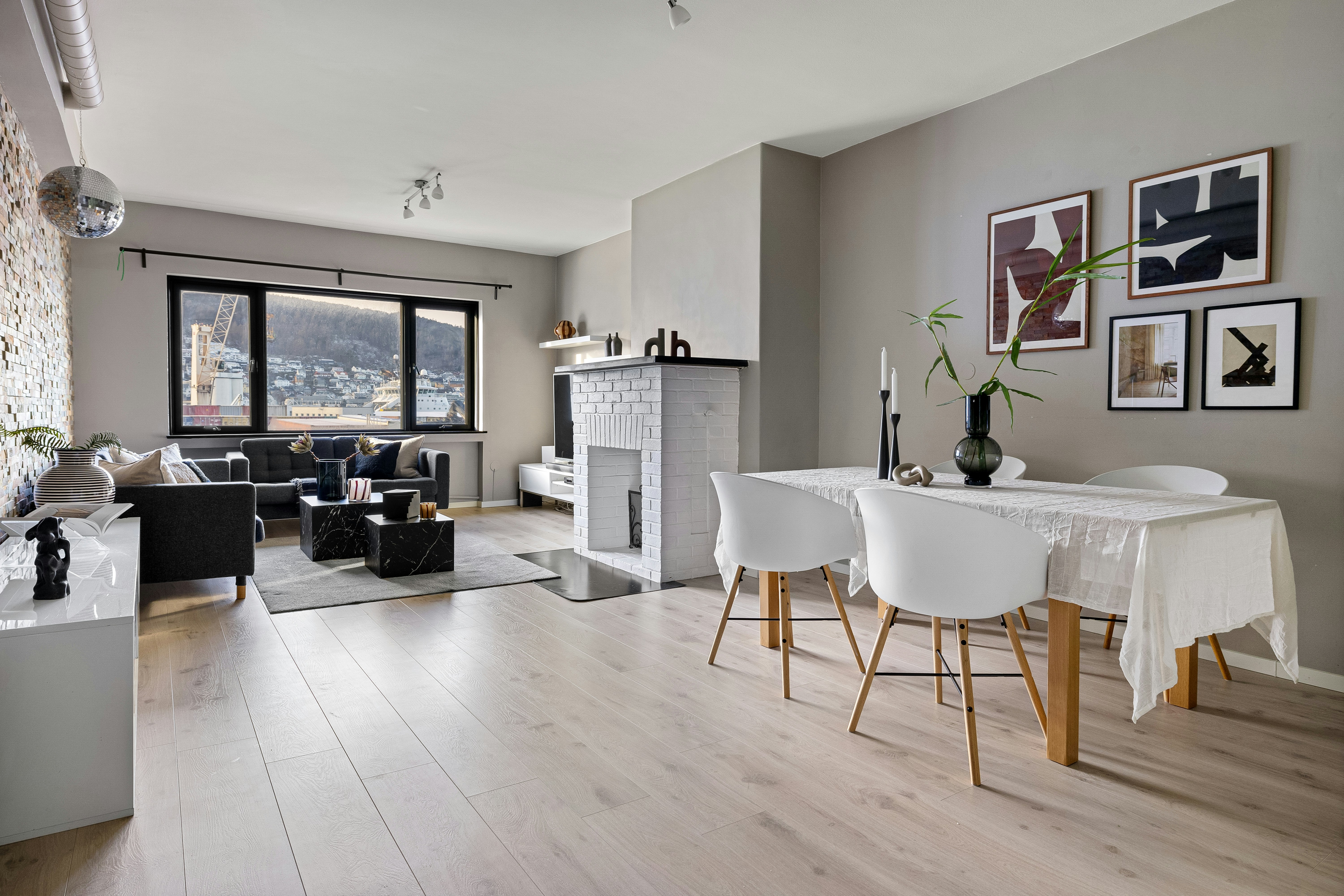 Luxurious painted interior